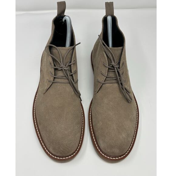 Nordstrom Men's Suede Chukka Lace Up Boots Comfort InsolesSize 9 Medium NEW - Picture 2 of 9